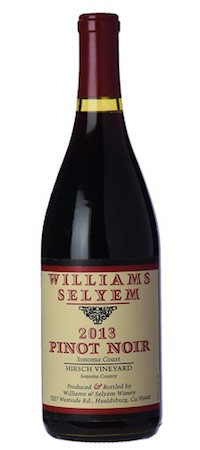 2013 Williams Selyem Hirsch Vineyard Pinot Noir