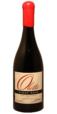 2012 Olet'te English Hill Sonoma Coast Pinot Noir