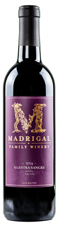 2014 MADDRIGAL RED WINE NUSTRA SANGE NAPA VALLEY