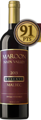 2013 Maroon Reserve Malbec
