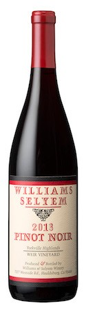 2013 Williams Selyem Weir Vineyard Pinot Noir