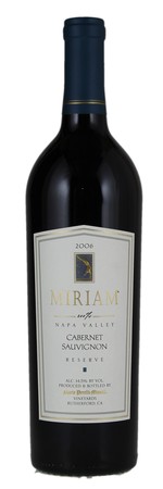 MIRIAM 2013 CABERNET SAUVIGNON NAPA VALLEY