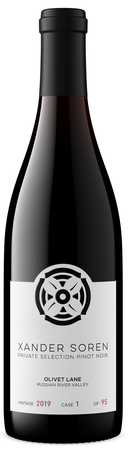 2019 Xander Soren Pinot Noir Russian River Valley