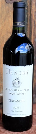 Hendry 2015 Blocks 7 & 22 Zinfandel