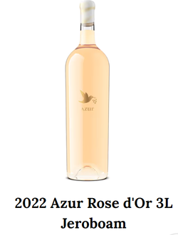 Azur Large Format 3L Rose d'Or Napa Valley